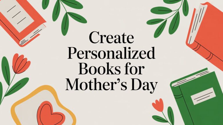 Create Personalized Books for Mother’s Day