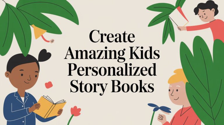 Create Amazing Kids Personalized Story Books