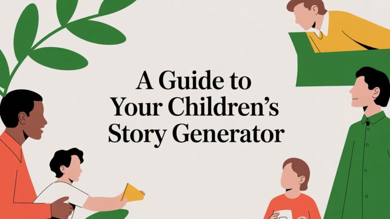 A Guide to Your Children’s Story Generator