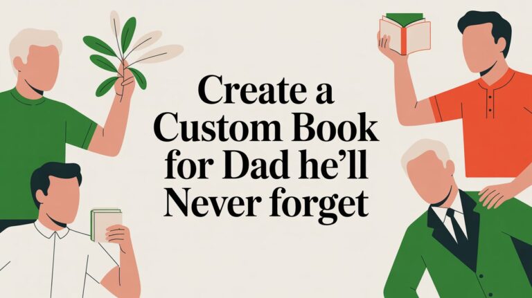 Create a Custom Book for Dad He’ll Never Forget