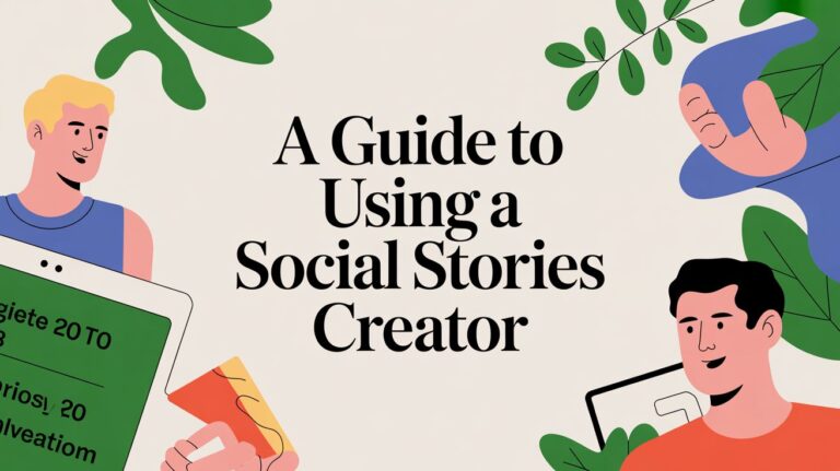 A Guide to Using a Social Stories Creator