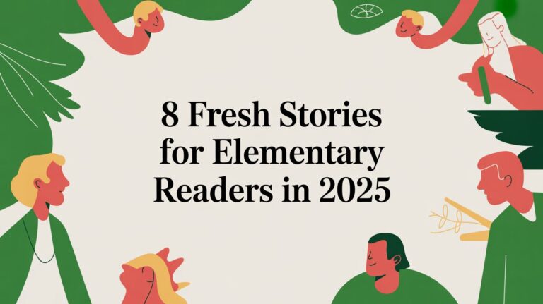 8 Fresh stories for elementary readers in 2025