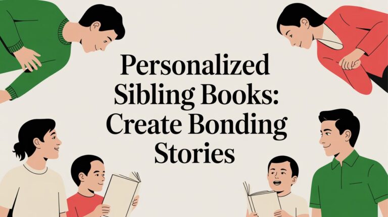 personalized sibling books: Create Bonding Stories