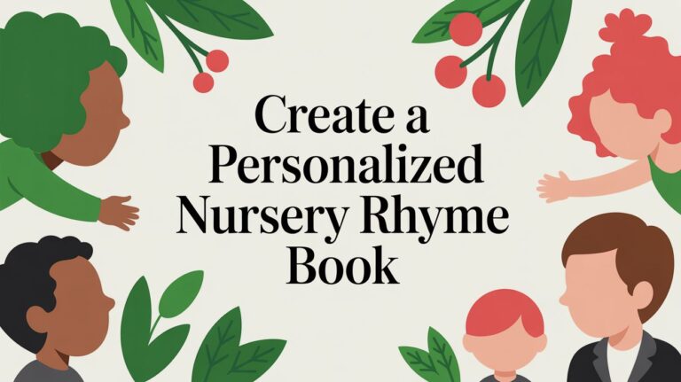 Create a Personalized Nursery Rhyme Book
