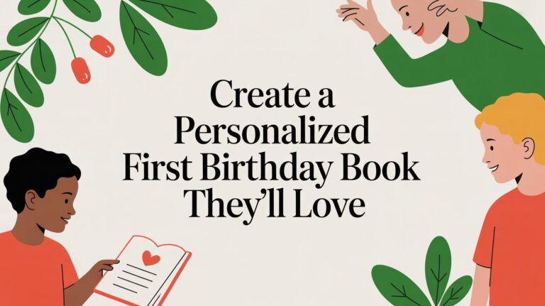 Create a Personalized First Birthday Book They’ll Love