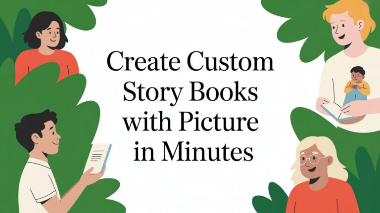 Create Custom Story Books With Picture in Minutes