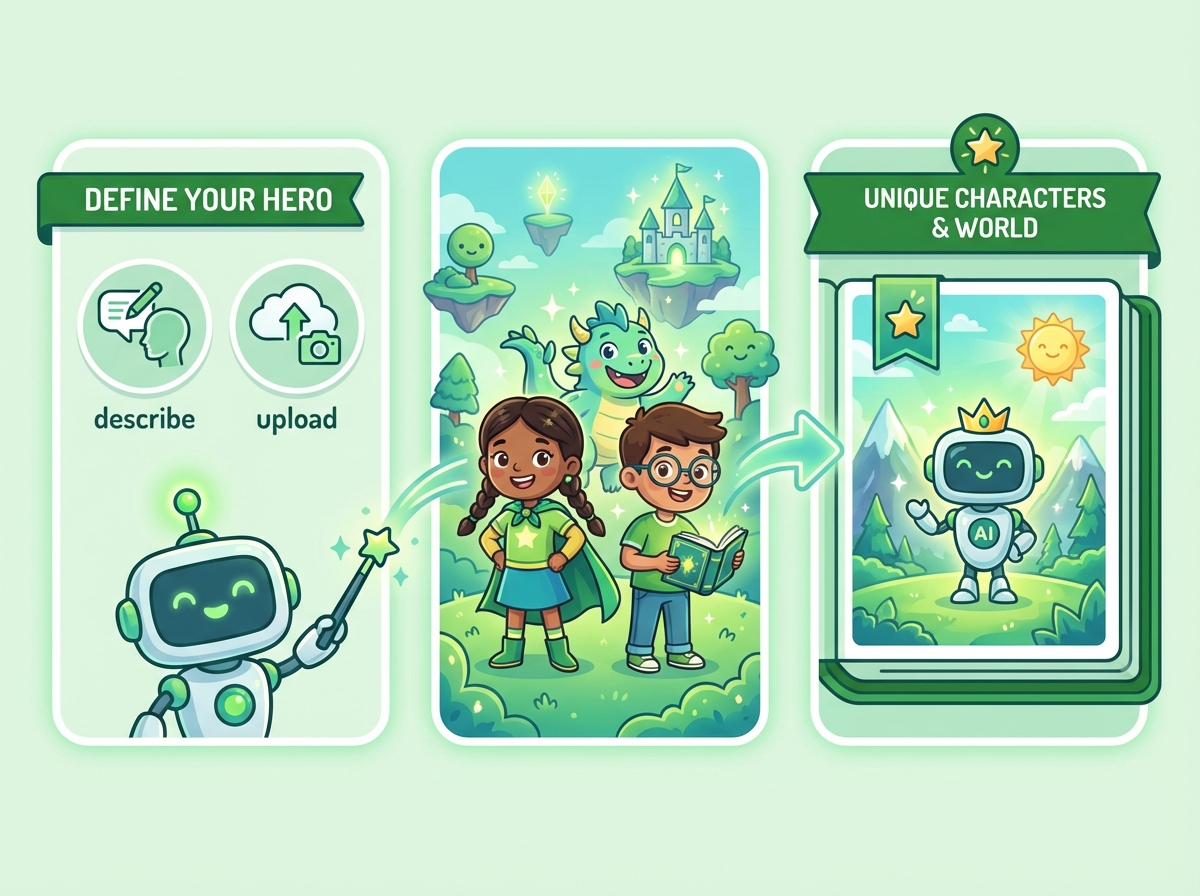 Illustration for: Step 1: Create Your Unique Characters and World