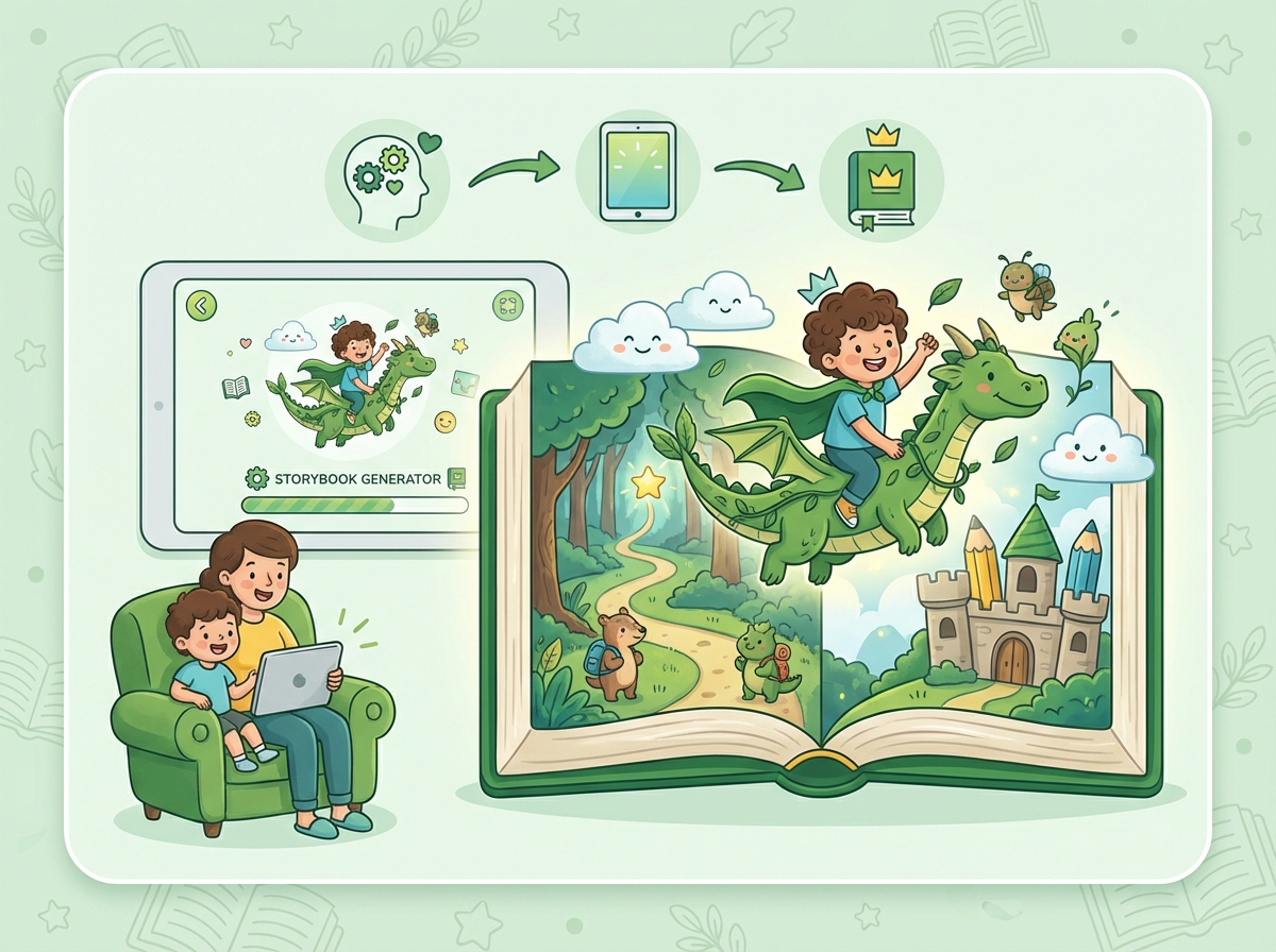Illustration for: Turn Your Child into the Hero of Their Own Storybook