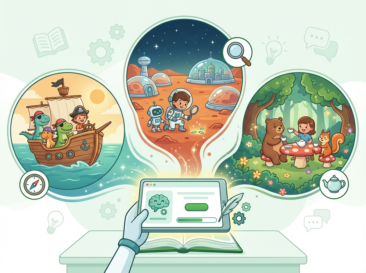 Illustration for: Explore Endless Worlds with the Ultimate AI Storybook Maker