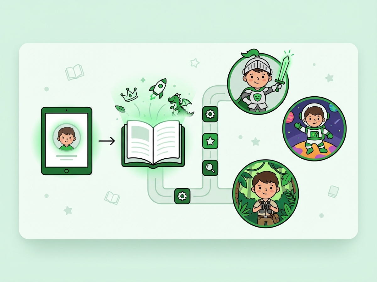 Illustration for: Make Your Child the Unforgettable Hero of Every Story