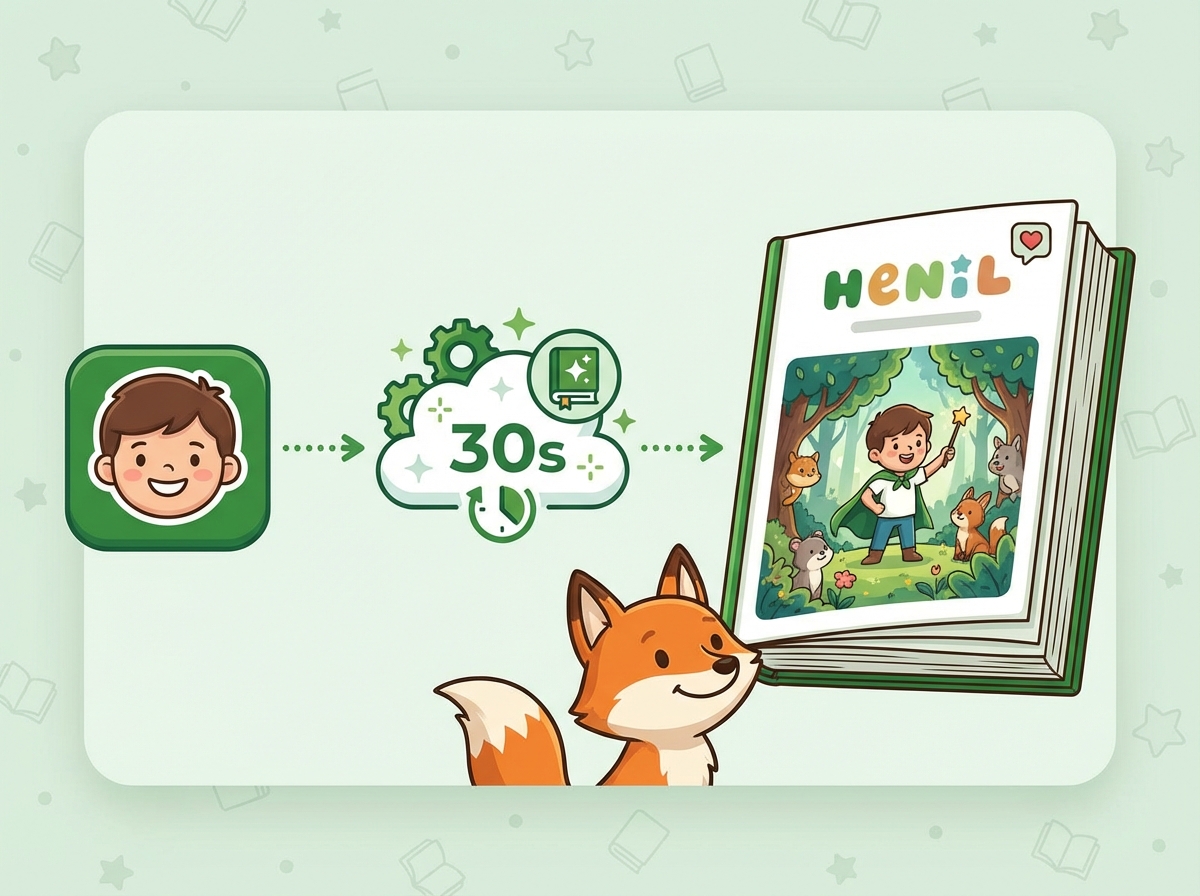 Illustration for: AI Storybook Generator