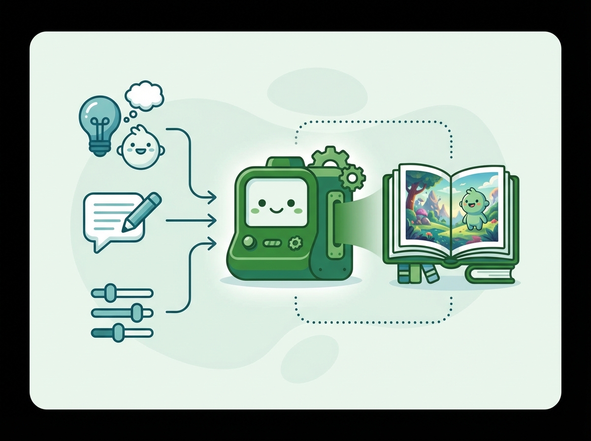 Illustration for: Create a Complete Story from a Simple Idea