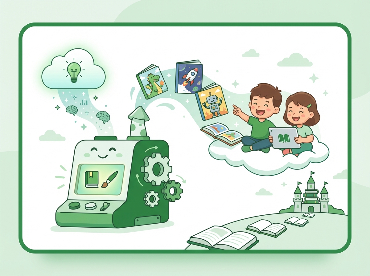 Illustration for: AI Picture Book Generator