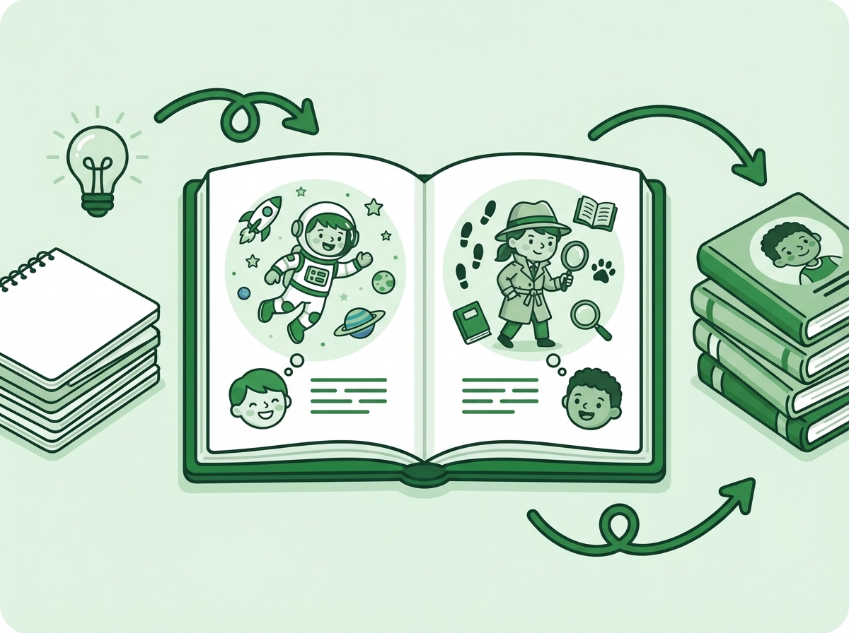 Illustration for: Turn Your Stories into Picture Books for Kids