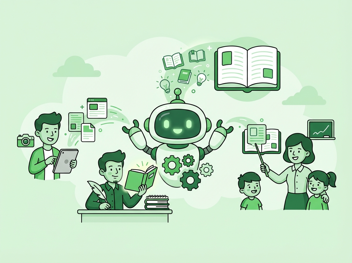 Illustration for: Why Use an AI Story Generator?