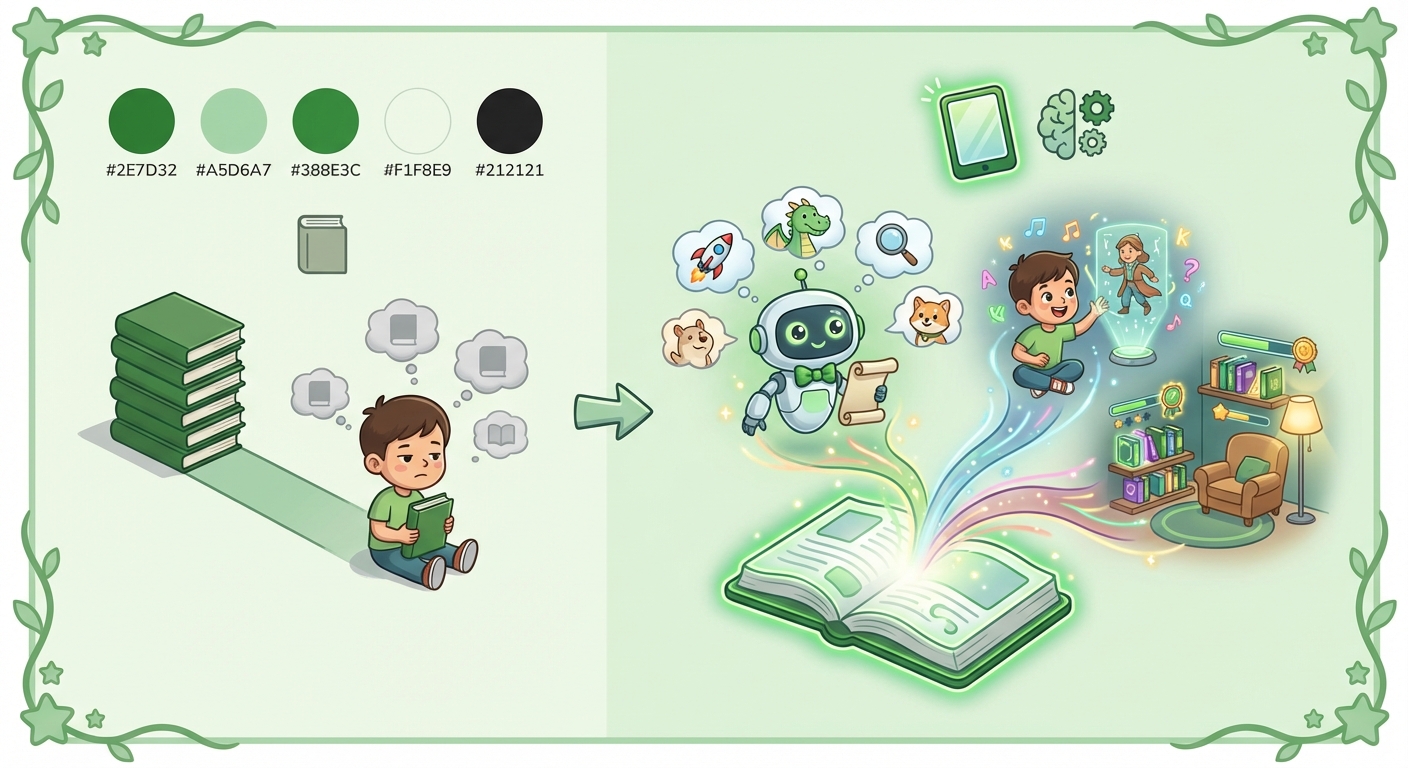 Illustration for: Why Use AI to Encourage Reading?