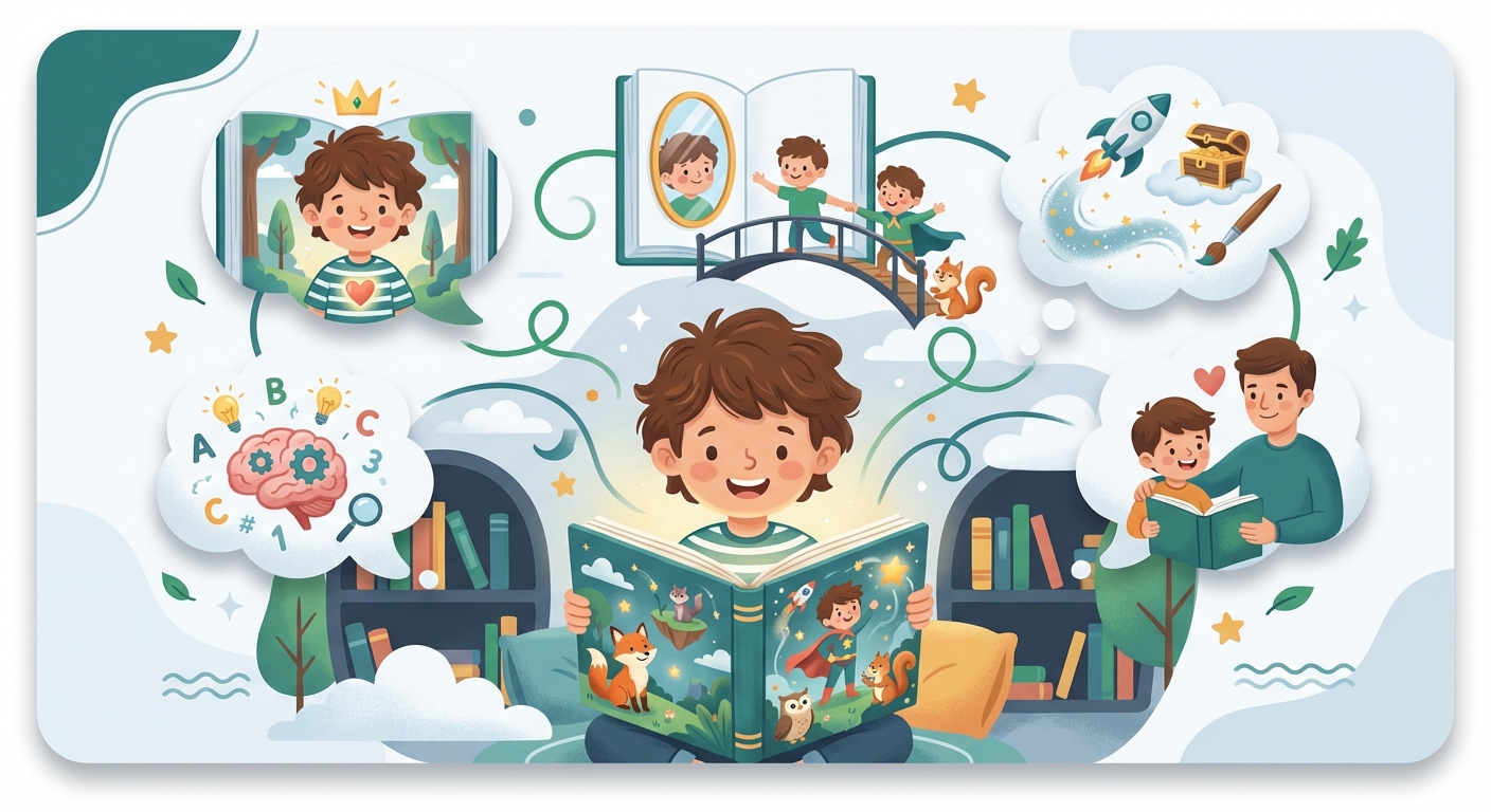 Illustration for: Why Personalized Storybooks Are a Game-Changer for Young Readers