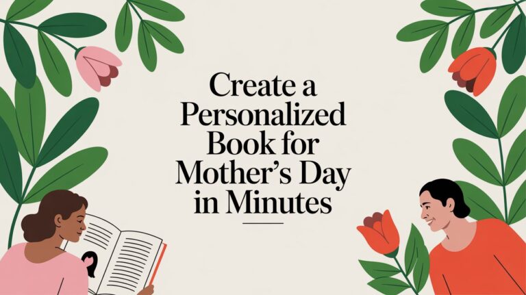 Create a Personalized Book for Mother’s Day in Minutes