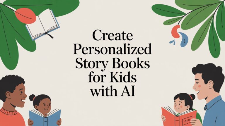 Create Personalized Story Books for Kids with AI