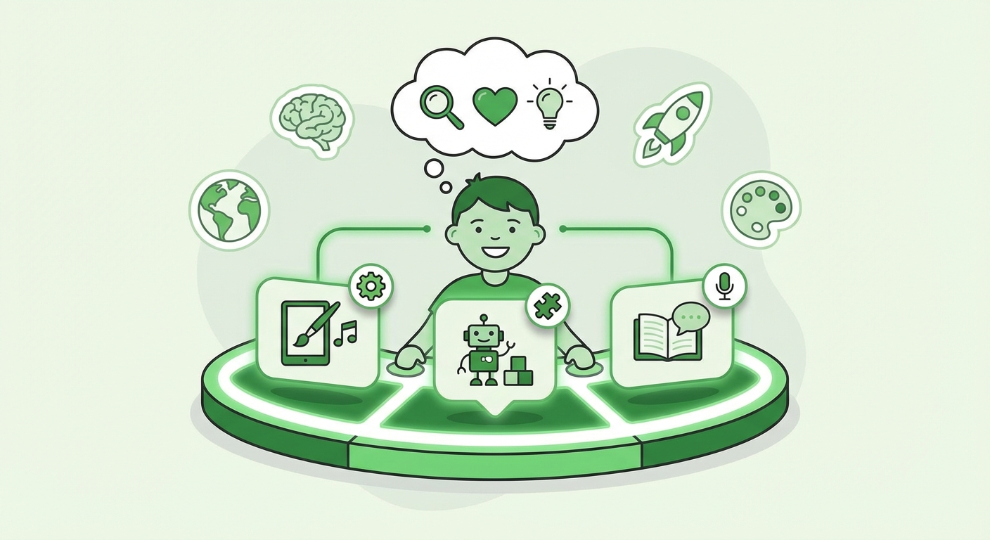 Illustration for: How to Choose the Right AI Tool for Your Child