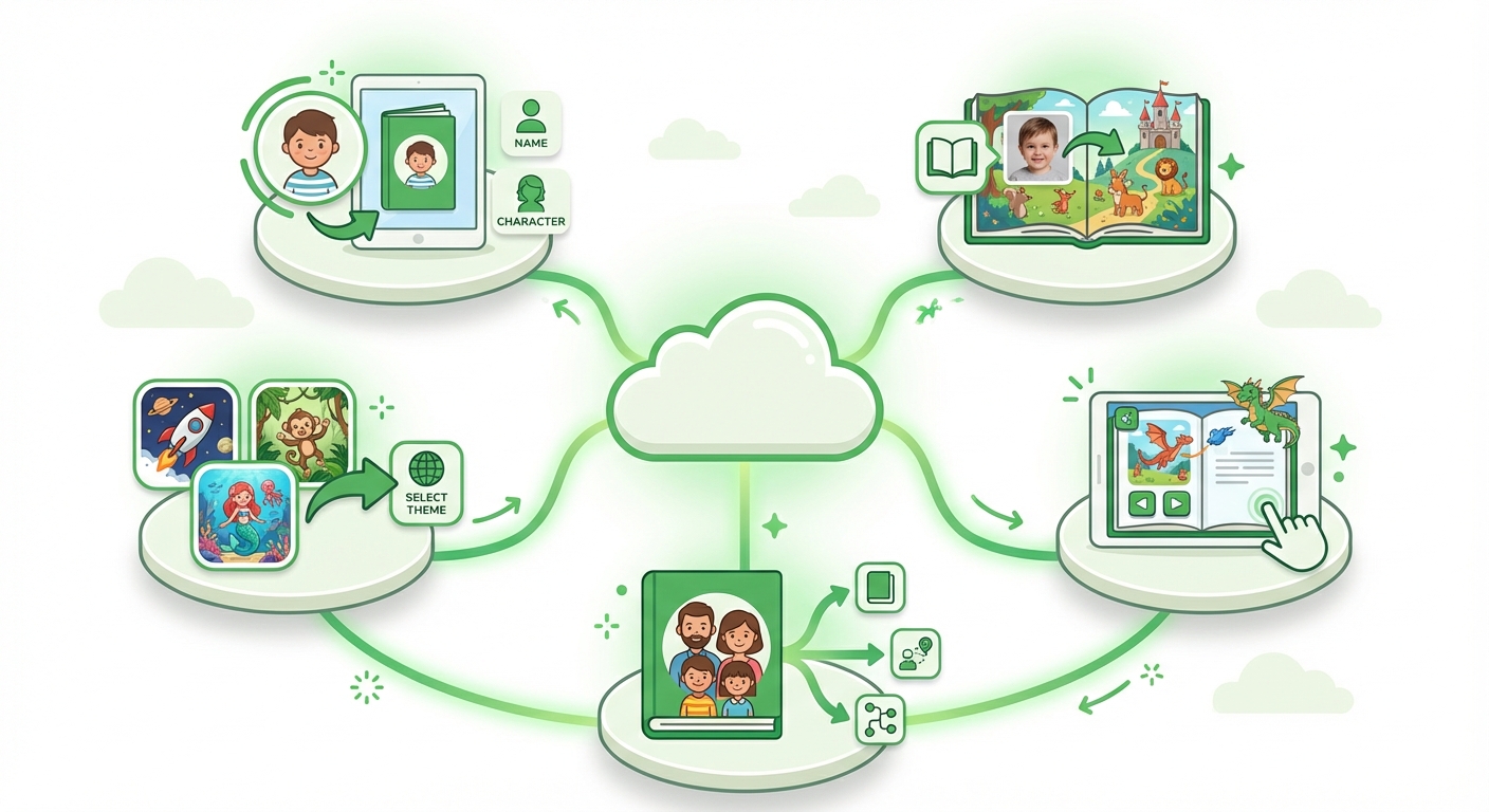 Illustration for: The 5 Top Personalized Children's Book Platforms of 2026